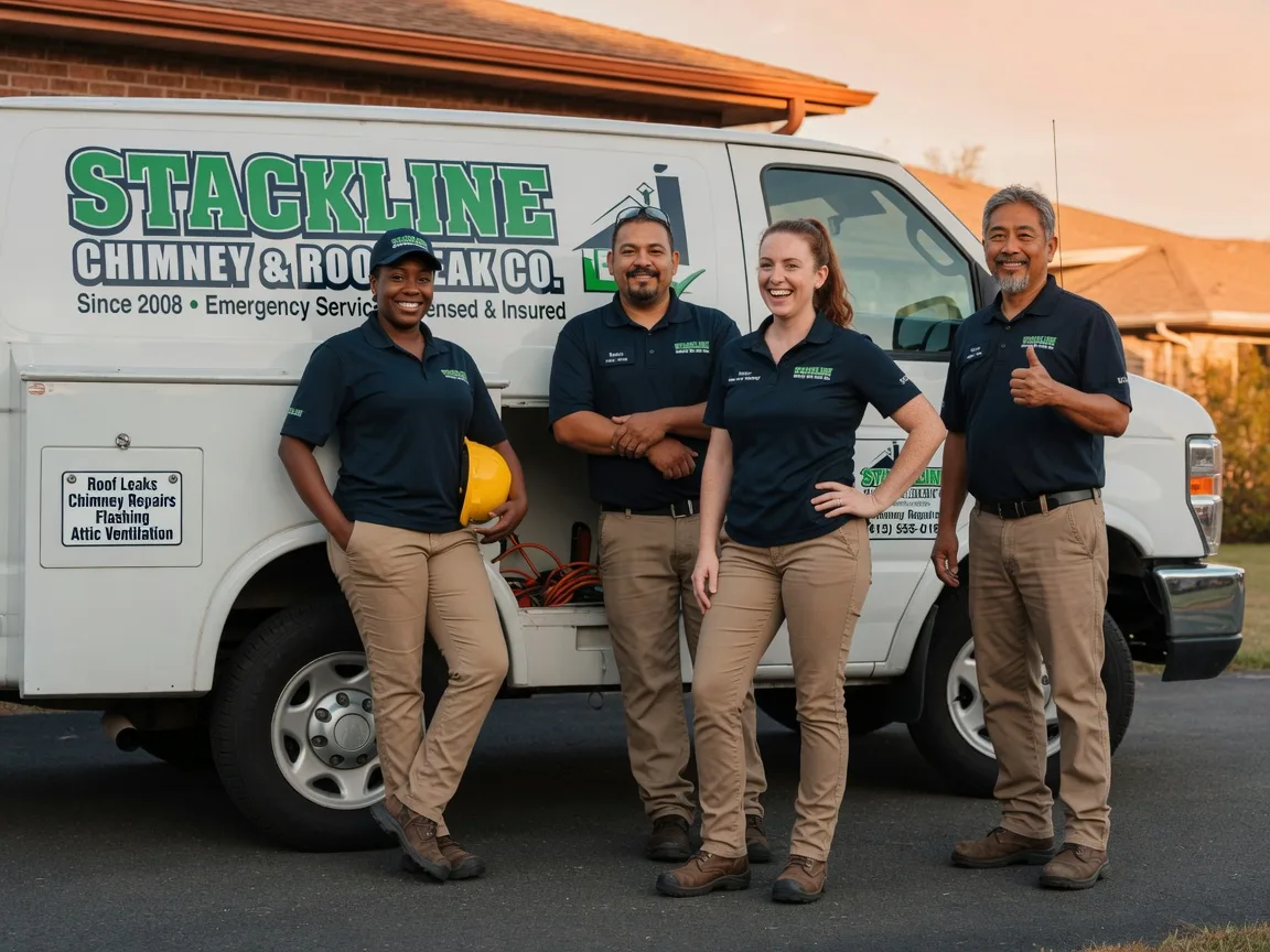 Chimney flashing repair company in Warrensburg, MO